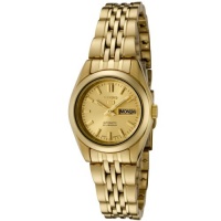 Seiko Women's SYMA38K Seiko 5 Automatic Gold Dial Gold-Tone Stainless Steel Watch Seiko Women's SYMA38K Seiko 5 Automatic Gold Dial Gold-Tone Stainless Steel Watch