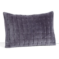 An ultra-luxe, soft velvet pillow, tufted with embroidered dots and a solid velvet border. An ultra-luxe, soft velvet pillow, tufted with embroidered dots and a solid velvet border.