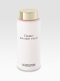 True to the scent of Baiser Volé Eau de Parfum, the Body Milk is full of fresh, floral and powdery notes, leaving the skin delicately fragrance and moisturized. 6.7 oz. True to the scent of Baiser Volé Eau de Parfum, the Body Milk is full of fresh, floral and powdery notes, leaving the skin delicately fragrance and moisturized. 6.7 oz.