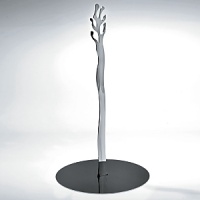 Kitchen roll holder in mirror polished 18/10 stainless steel. Kitchen roll holder in mirror polished 18/10 stainless steel.