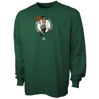 adidas Boston Celtics Green Primary Logo Long Sleeve T-shirt adidas Boston Celtics Green Primary Logo Long Sleeve T-shirt