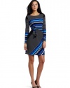 Tiana B Women's Nautical Striped Dress