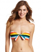 Roxy Juniors Sweet Horizon Knotted Bandeau Top