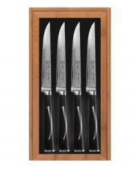 Comfort POM handles deliver professional balance, so you can handle each incredibly sharp, durable and beautiful blade with ease and precision. Limited lifetime warranty. Comfort POM handles deliver professional balance, so you can handle each incredibly sharp, durable and beautiful blade with ease and precision. Limited lifetime warranty.