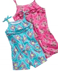 All-in-one. She'll have complete comfort and style in one of these darling rompers from So Jenni. (Clearance) All-in-one. She'll have complete comfort and style in one of these darling rompers from So Jenni. (Clearance)
