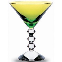 Baccarat Vega Martini Glass, Olive Moss Baccarat Vega Martini Glass, Olive Moss