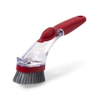 KitchenAid Classic Soap Dispensing Sink Brush, Red