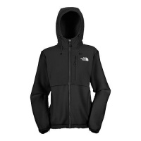 The North Face Womens Denali Hoodie Jacket Black Size Large