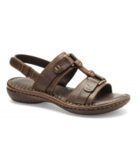 Classic. Casual. Comfort. The Balbina sandal by Born brings style and all-day relaxation with rich leather and buckle-embellished thong upper. Classic. Casual. Comfort. The Balbina sandal by Born brings style and all-day relaxation with rich leather and buckle-embellished thong upper.
