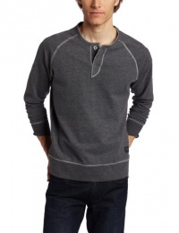 Ben Sherman Men's Long Sleeve Sueded Raglan Sweat Top