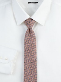 A delicate color palette enhances this wardrobe essential, woven in fine silk, making in the perfect completion to your tailored look.SilkDry cleanMade in USA A delicate color palette enhances this wardrobe essential, woven in fine silk, making in the perfect completion to your tailored look.SilkDry cleanMade in USA