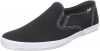 Keds Men's Champion Slip-On Canvas Sneaker,Black,10 M US