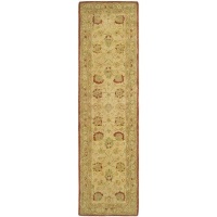 Safavieh AN512E Anatolia Collection Handmade Ivory and Rust Hand-Spun Wool Area Rug, 2-Feet by 3-Feet Safavieh AN512E Anatolia Collection Handmade Ivory and Rust Hand-Spun Wool Area Rug, 2-Feet by 3-Feet