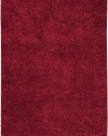 Area Rug 2x3 Rectangle Shag Red Color - Surya Aros Rug from RugPal