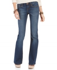 American Rag's bootcut jeans are versatile enough for daily use, and they hug your curves in all the right places for a slim fit! American Rag's bootcut jeans are versatile enough for daily use, and they hug your curves in all the right places for a slim fit!