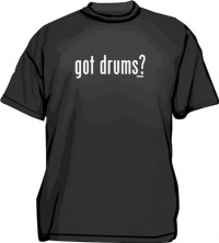 got drums? Kids T Shirt 5/6T-Green got drums? Kids T Shirt 5/6T-Green