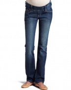 Maternal America Women's Maternity Slim Fit Jeans