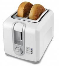 Black & Decker T2569 2-Slice Toaster, White Black & Decker T2569 2-Slice Toaster, White