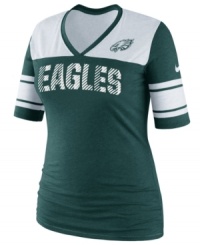 Game on! Make it known Philadelphia Eagles fans mean business with this NFL t-shirt from Nike. Game on! Make it known Philadelphia Eagles fans mean business with this NFL t-shirt from Nike.