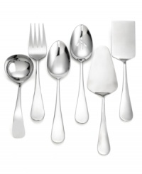 With clean lines in brilliant, best-quality stainless steel, these Towle Living serving utensils bring unparalleled versatility to the table. A flawless complement to any place setting and occasion, from Thanksgiving dinner to Sunday brunch. With clean lines in brilliant, best-quality stainless steel, these Towle Living serving utensils bring unparalleled versatility to the table. A flawless complement to any place setting and occasion, from Thanksgiving dinner to Sunday brunch.