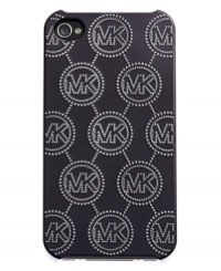 Give your favorite tech toy some signature style with this MK monogram iPhone case from MICHAEL Michael Kors. Durable and designed to easily slip into a pocket or purse, it's the ultimate fashionista find. Fits iPhone 4 and 4S. Give your favorite tech toy some signature style with this MK monogram iPhone case from MICHAEL Michael Kors. Durable and designed to easily slip into a pocket or purse, it's the ultimate fashionista find. Fits iPhone 4 and 4S.