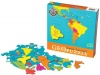 GeoPuzzle Latin America - Educational Geography Jigsaw Puzzle (50 pcs)