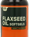 Optimum Nutrition Flaxseed Oil 1000mg, 200 Softgels