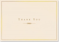 Gold and Cream Thank You Notes (Stationery, Note Cards) (Note Card Series) Gold and Cream Thank You Notes (Stationery, Note Cards) (Note Card Series)