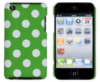 Green Polka Dot Embossed Hard Case for Apple iPod Touch 4, 4G (4th Generation) Green Polka Dot Embossed Hard Case for Apple iPod Touch 4, 4G (4th Generation)