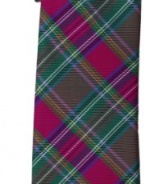 Tommy Hilfiger Men's Acid Plaid Tie