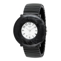 Golden Classic Women's 2164_Blk Tough Love Black Stretch Band Watch Golden Classic Women's 2164_Blk Tough Love Black Stretch Band Watch
