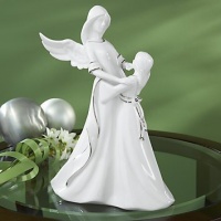 Lenox Angel with Girl Figurine Lenox Angel with Girl Figurine