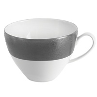 The bold industrial look of cast iron gets an elevated update with this fine assortment of Limoges porcelain dinnerware from Michael Aram. Each vivid white piece is edged with a wide band of lustrous metallic gray. The bold industrial look of cast iron gets an elevated update with this fine assortment of Limoges porcelain dinnerware from Michael Aram. Each vivid white piece is edged with a wide band of lustrous metallic gray.