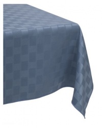 Reflections 52 by 70-Inch Oblong / Rectangle Tablecloth, Stone Blue Reflections 52 by 70-Inch Oblong / Rectangle Tablecloth, Stone Blue