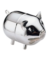 Lunt Silver Plated Piggy bank Lunt Silver Plated Piggy bank