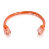 C2G / Cables to Go 27811 Cat6 Snagless Patch Cable, Orange (3 Feet/0.91 Meters)