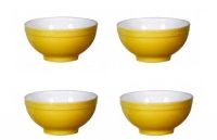 Emile Henry Cereal Bowls, Set of 4, Citron Emile Henry Cereal Bowls, Set of 4, Citron