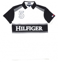 Tommy Hilfiger Men Custom Fit Big Horizontal Logo Polo T-shirt