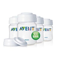 Philips AVENT 4 Ounce BPA Free Breast Milk Storage Set, Clear, 4-Pack Philips AVENT 4 Ounce BPA Free Breast Milk Storage Set, Clear, 4-Pack