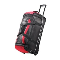 Samsonite Luggage Andante Wheeled Duffel, Black/Red, 28 Inch Samsonite Luggage Andante Wheeled Duffel, Black/Red, 28 Inch
