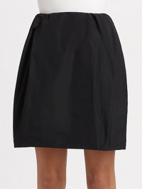 An ultra-short silhouette adds a playful touch to this crinkle-constructed taffeta design. About 24 longPolyesterDry cleanImportedModel shown is 5'10 (177cm) wearing US size 4. An ultra-short silhouette adds a playful touch to this crinkle-constructed taffeta design. About 24 longPolyesterDry cleanImportedModel shown is 5'10 (177cm) wearing US size 4.