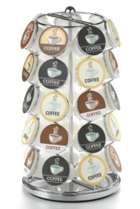 Nifty Carousel for 35 K-Cups, Chrome Nifty Carousel for 35 K-Cups, Chrome