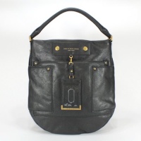 Marc By Marc Jacobs, Preppy Leather Hobo Bag, Black Marc By Marc Jacobs, Preppy Leather Hobo Bag, Black