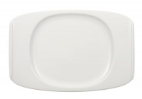 Villeroy & Boch Urban Nature 12-1/2-Inch By 8-1/2-Inch Dinner Plate, Set of 4