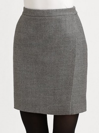 This sleek wrap silhouette is rendered in soft, finespun wool.Wrap style with back button closureBack welt pocketAbout 18 longWoolDry cleanImportedModel shown is 5'11 (180cm) wearing US size 4. This sleek wrap silhouette is rendered in soft, finespun wool.Wrap style with back button closureBack welt pocketAbout 18 longWoolDry cleanImportedModel shown is 5'11 (180cm) wearing US size 4.