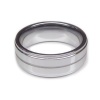 SLSR Co. Tungsten Mens 8 MM Wedding Band (10.25)