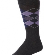 HUGO BOSS Men's Argyle Dress Mid Calf Sock