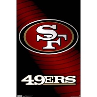 (22x24) San Francisco 49ers NFL Football Logo 11 Sports Print Poster (22x24) San Francisco 49ers NFL Football Logo 11 Sports Print Poster