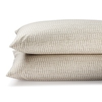 A naturalistic print inspired by an antique basket, these modern and subdued Calvin Klein Home pillowcases inspire sweet dreams year 'round. A naturalistic print inspired by an antique basket, these modern and subdued Calvin Klein Home pillowcases inspire sweet dreams year 'round.