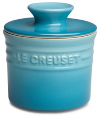 Le Creuset Stoneware Butter Crock, Caribbean Le Creuset Stoneware Butter Crock, Caribbean
